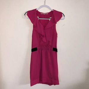 Rachel Roy Sweet Pink Dress with Black Belt Size 6